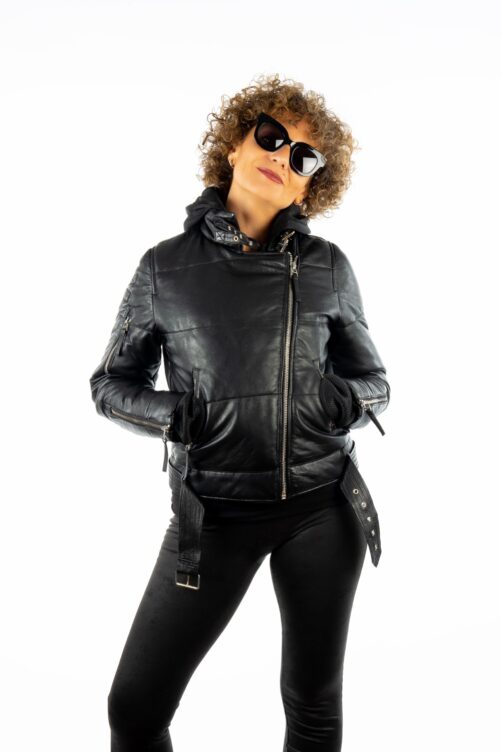 Chaqueta de piel GRULLA - Imagen 14