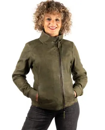 Chaqueta de nobuk, GRAJA