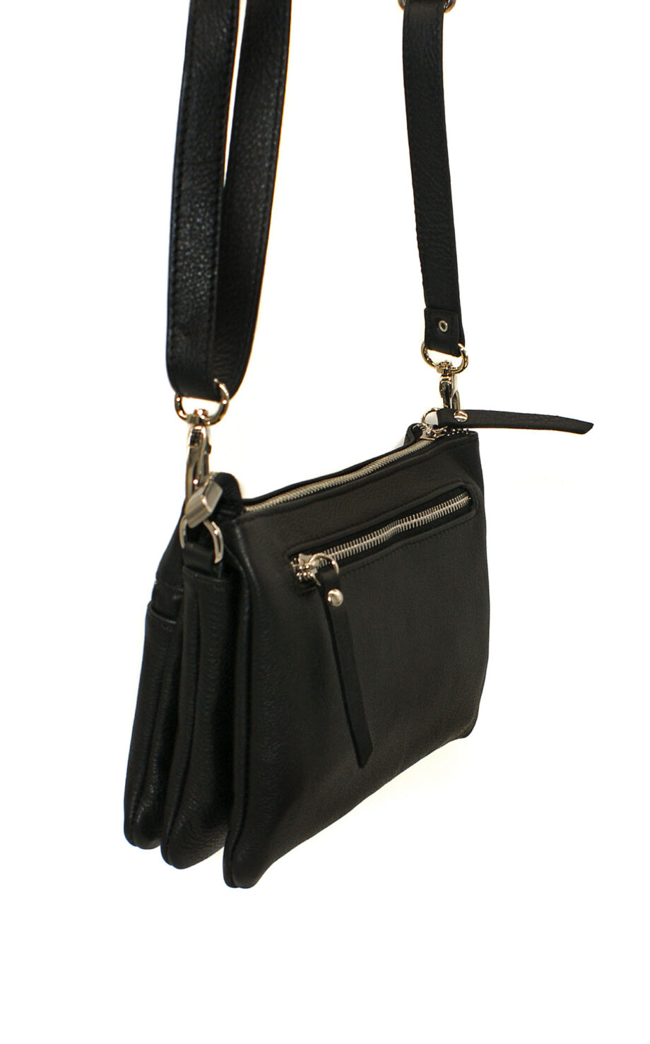 Bolso multi departamento de piel