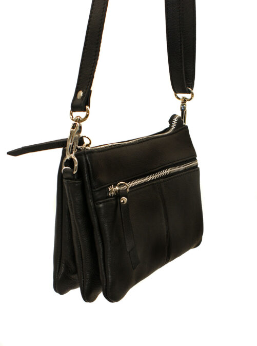 Bolso multi departamento de piel - Imagen 3