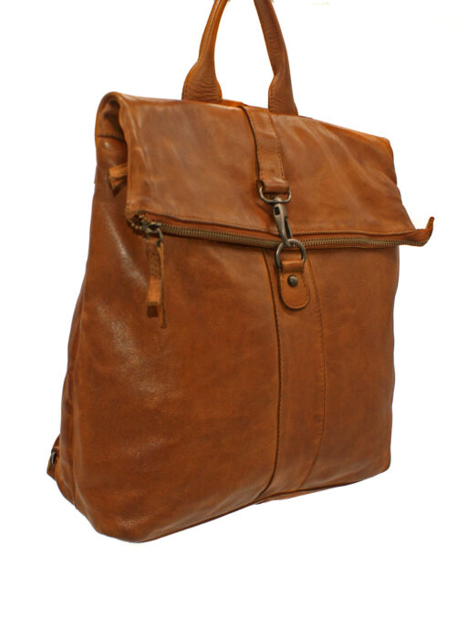 Mochila de piel