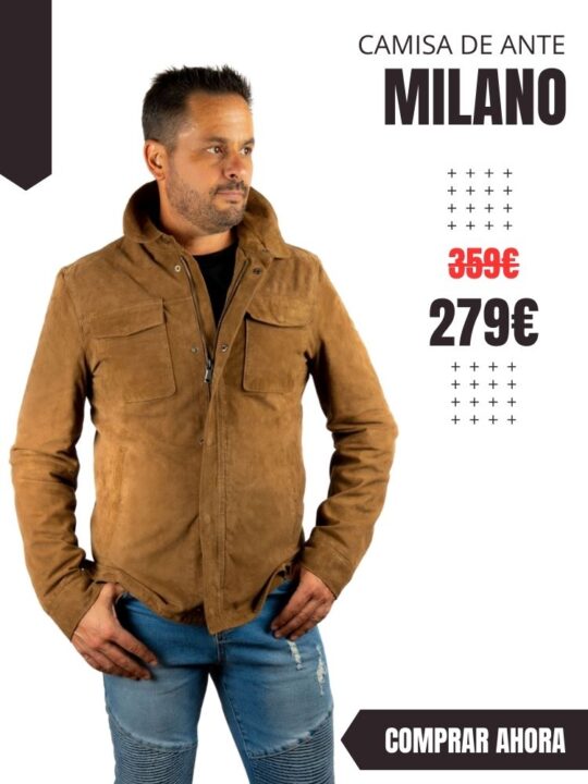 Camisa de ante MILANO