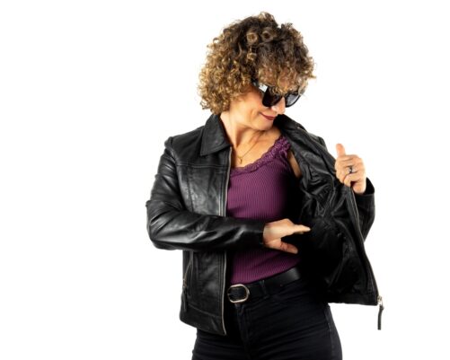 Chaqueta de piel JESSY - Imagen 5