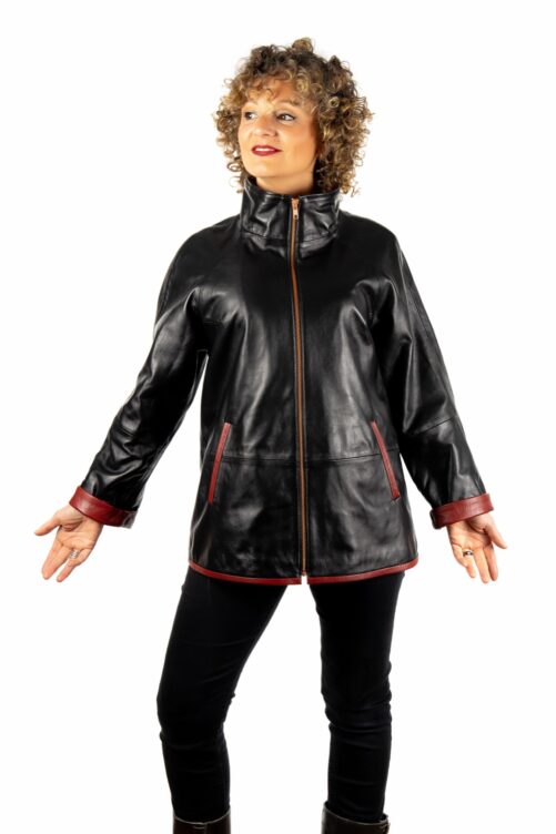 Chaqueta de napa país PILI