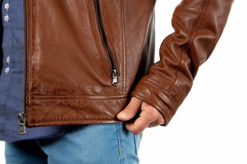 Chaqueta de piel MANAGER - Imagen 7