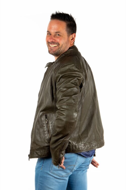 Chaqueta de piel MANAGER - Imagen 17