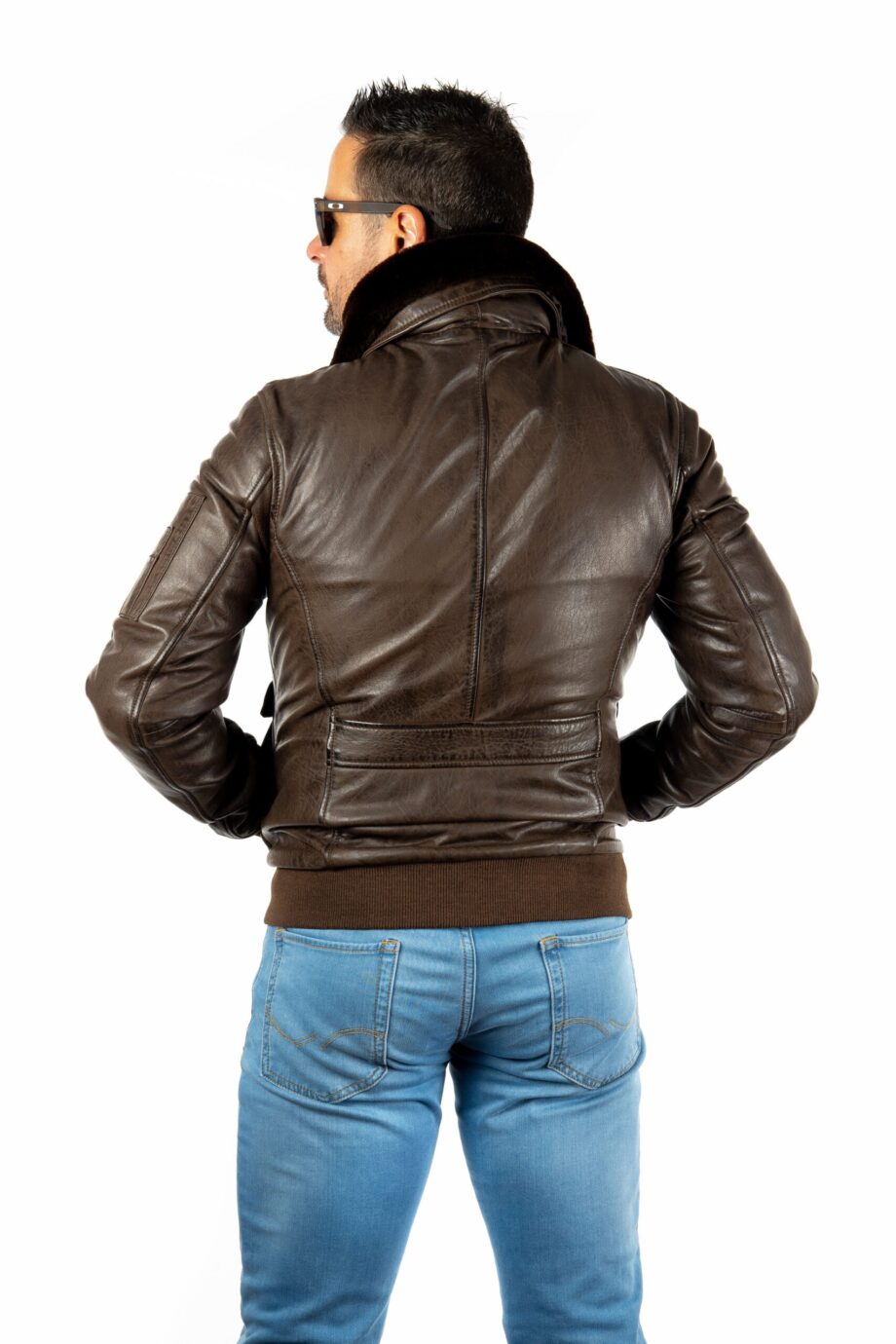 Cazadora de piel ICEMAN