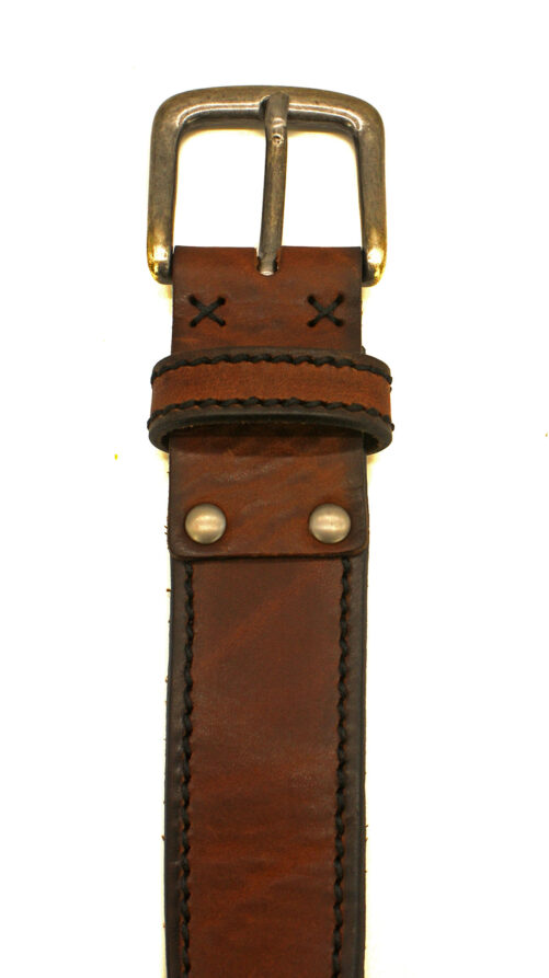 Cinturón de piel sport