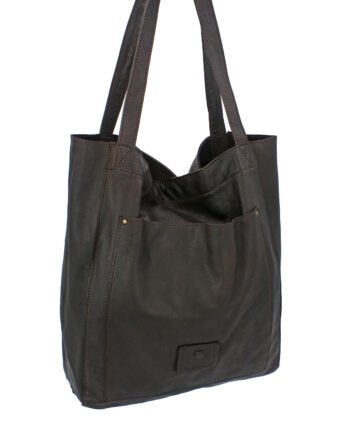 Bolso  de piel rustica