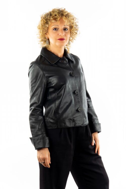 Chaqueta de piel LESLIE - Imagen 3