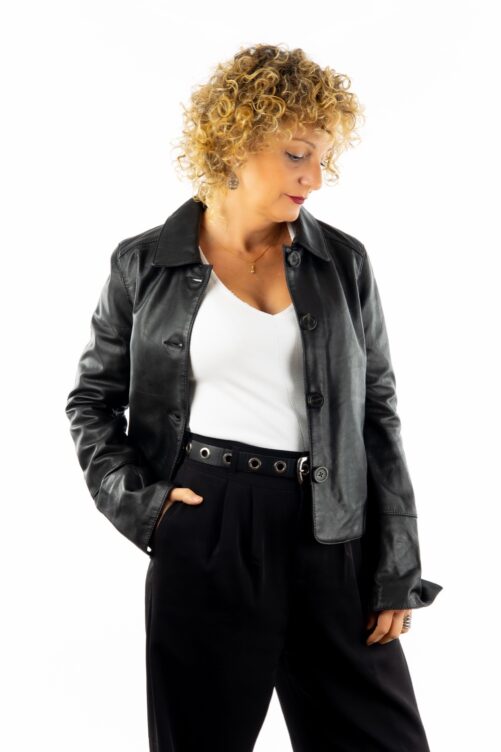 Chaqueta de piel LESLIE - Imagen 6