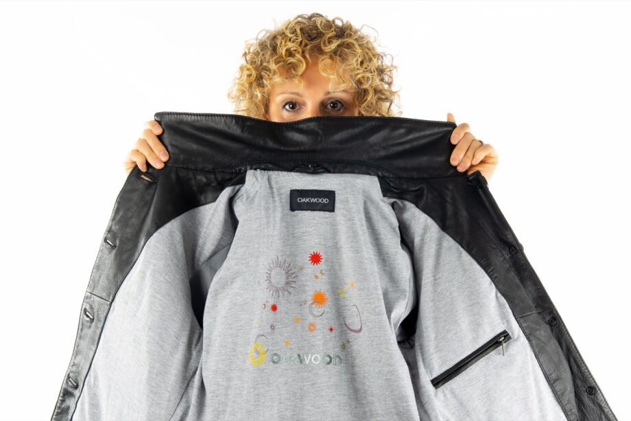Chaqueta de piel LESLIE