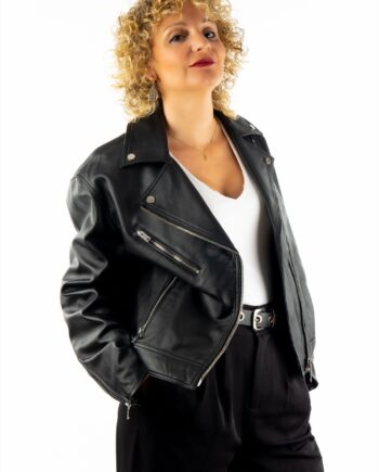 Biker de piel SPIGA