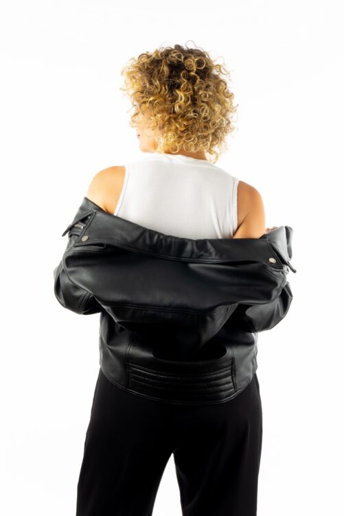 Biker de piel SPIGA - Imagen 6