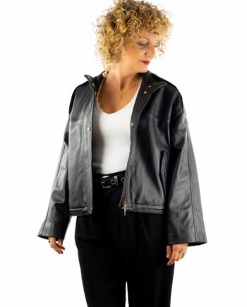 Chaqueta de piel BORA