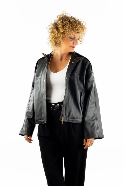 Chaqueta de piel BORA