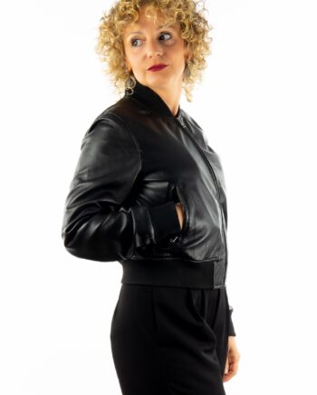 Bomber de piel YALE