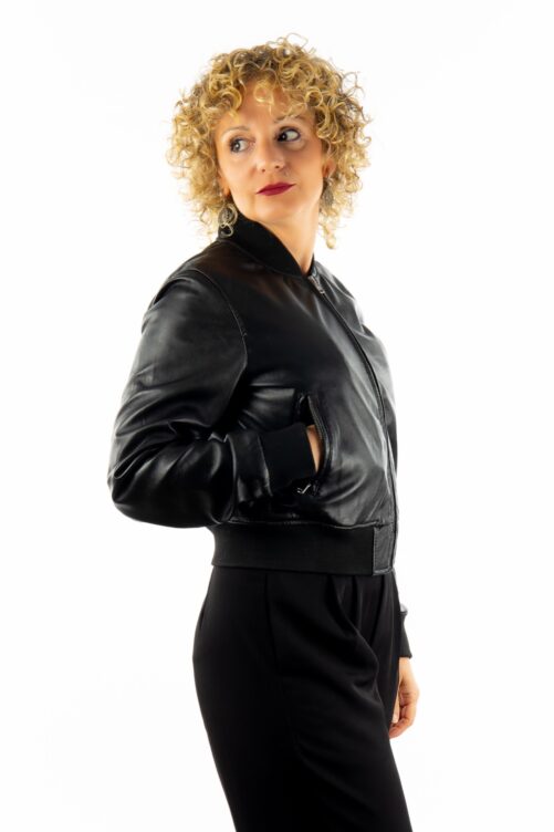Bomber de piel YALE