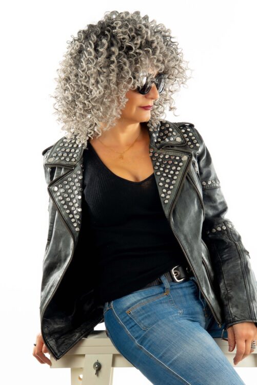Biker de piel JACK - Imagen 10