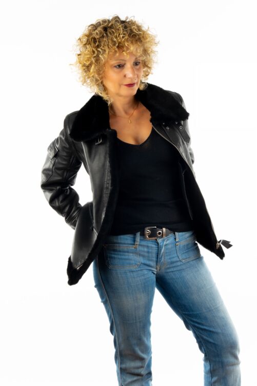 Chaqueta de pelo ALBA
