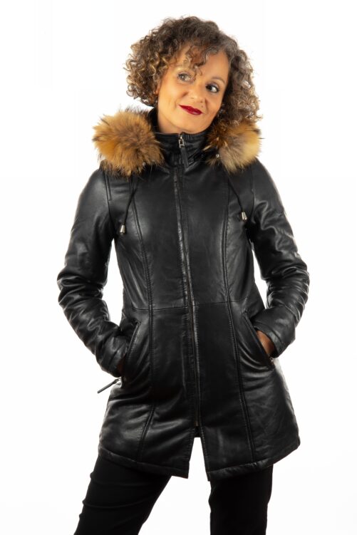 Levita de piel TAMARA