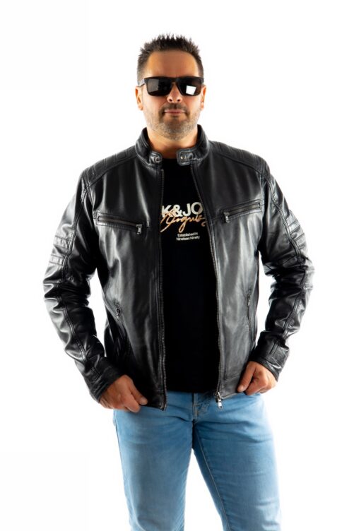 Biker de piel RIOT - Imagen 8