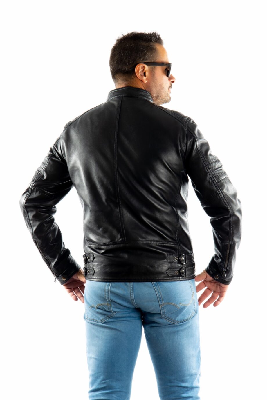 Biker de piel RIOT
