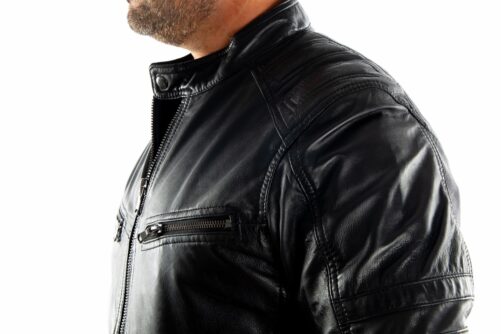 Biker de piel RIOT - Imagen 6