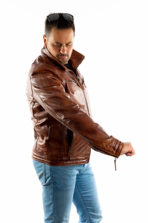 Chaqueta de piel ZEUS - Imagen 7