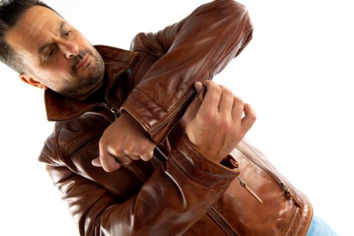 Chaqueta de piel ZEUS - Imagen 4
