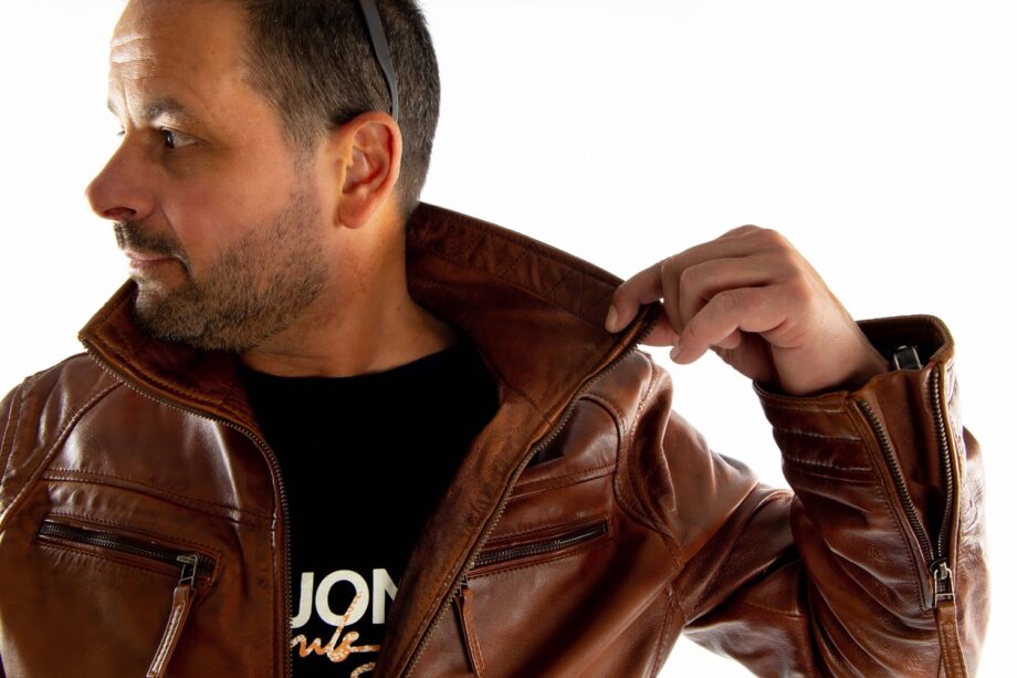Chaqueta de piel ZEUS