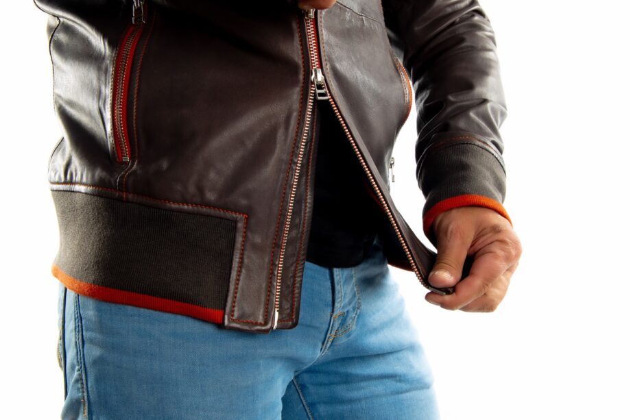 Bomber de piel CHAGRA