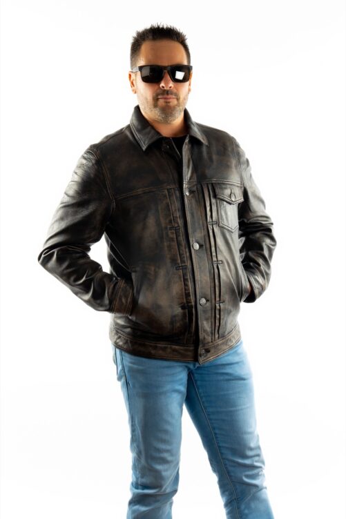 Chaqueta de piel BEN - Imagen 7