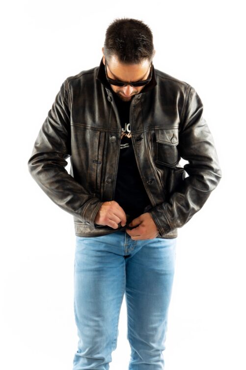 Chaqueta de piel BEN - Imagen 4