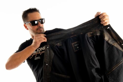 Chaqueta de piel BEN - Imagen 2