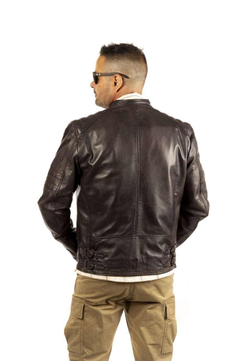 Biker de piel RIOT