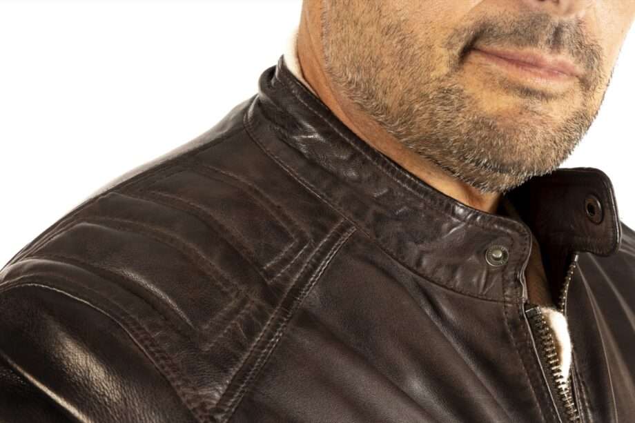 Biker de piel RIOT