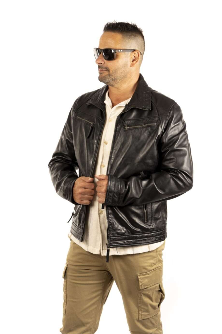 Chaqueta de piel ZEUS