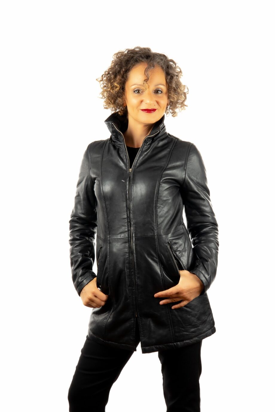 Levita de piel TAMARA