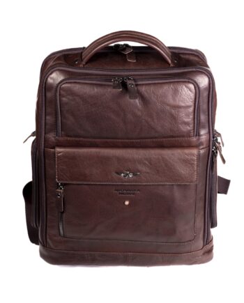 Mochila de piel