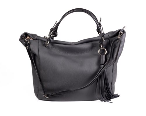 Bolso de amplio de piel. - Imagen 2