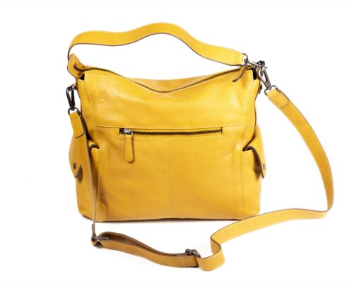 Bolso de piel con bolsillos. - Imagen 2