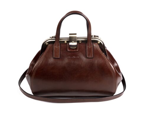 Bolso de boquilla en piel. - Imagen 4