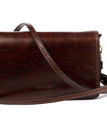 Bolso rígido de piel