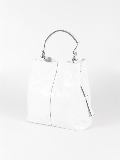 Bolso de piel con asa extensible - Imagen 11