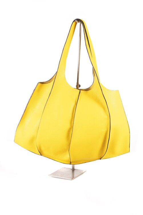 Bolso góndola de piel. - Imagen 2