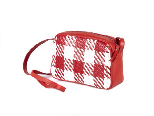 Bolso trenzado de piel. - Imagen 3