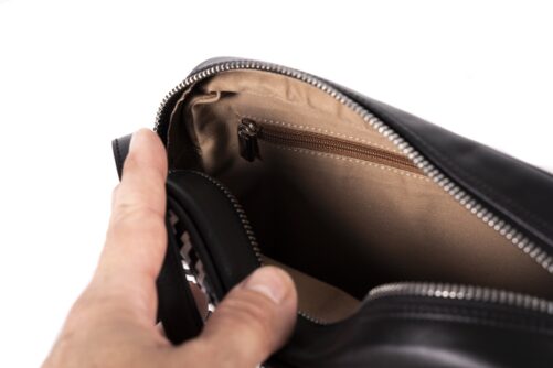 Bolso trenzado de piel. - Imagen 5