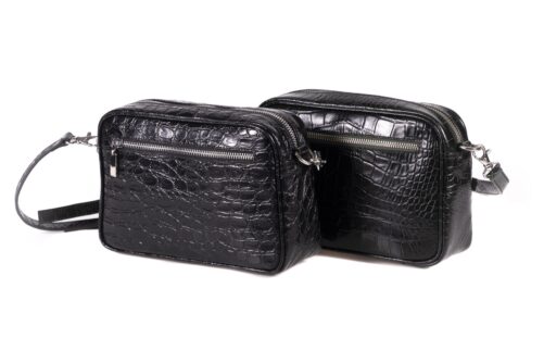 Bolso grabado de piel. - Imagen 10