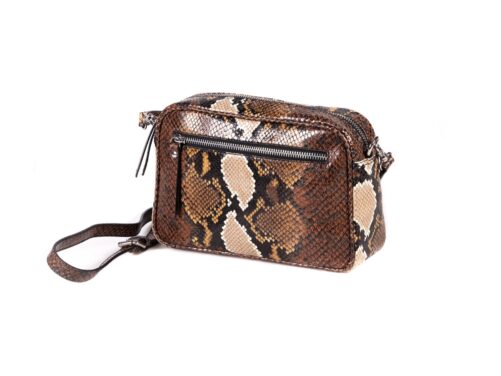 Bolso grabado de piel. - Imagen 4